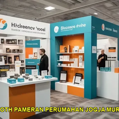 booth pameran perumahan jogja murah